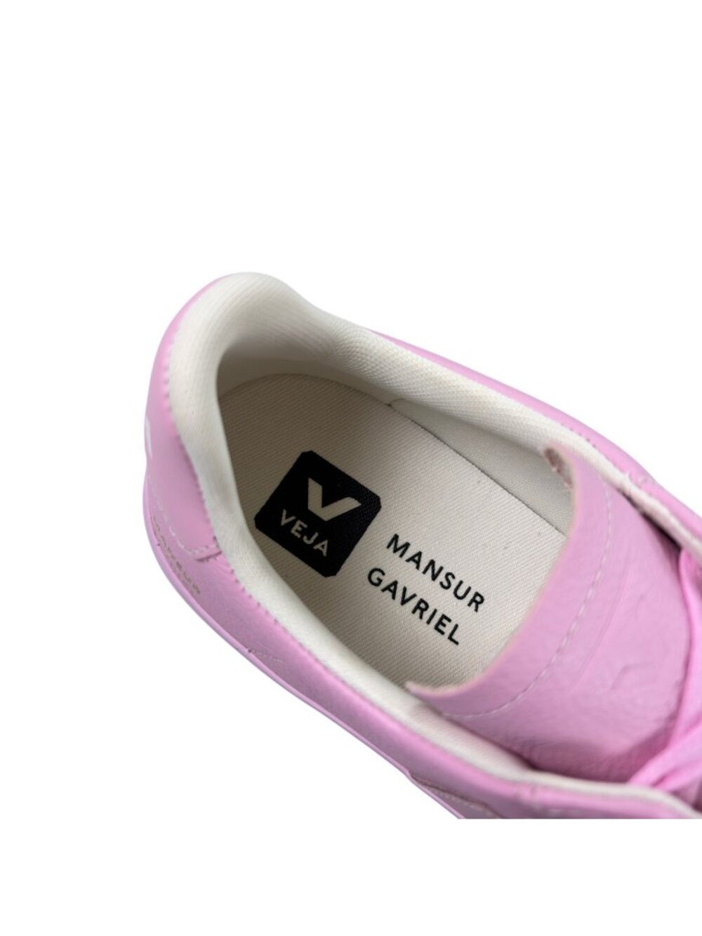 Veja X Mansur Gavriel Campo Sneakers Womens US 7 / EU 38 Pink  NEW - Picture 7 of 8